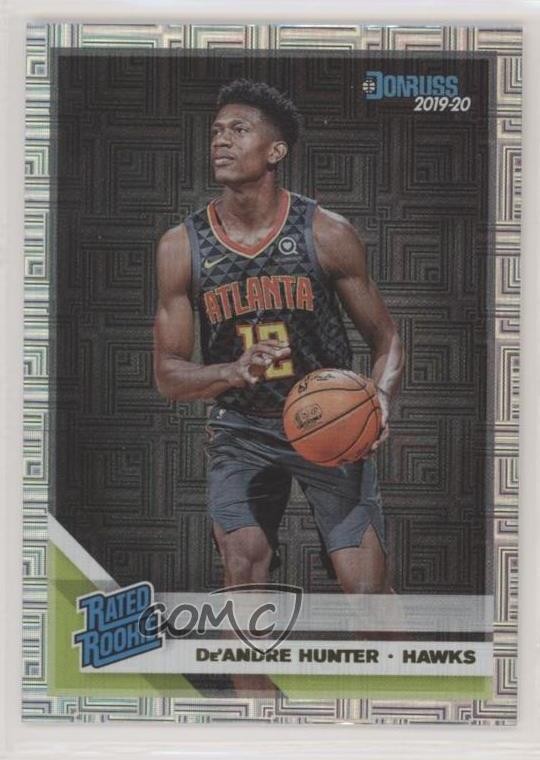 2019-20 Panini Donruss Rated Rookie Infinite De'Andre Hunter #204 Rookie RC 7i2