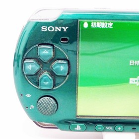 Playstation Portable Spirited Green PSP 3000SG Sony Limited Console Japan used