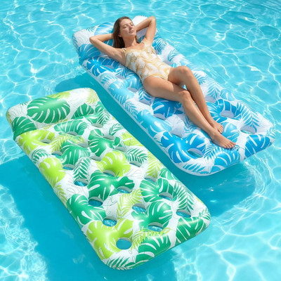 FindUWill Inflatable Pool Float Lounger, 2 Pack Pool Floaties Rafts for Adults,
