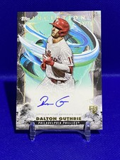 2023 Inception Base Rookie and Emerging Stars Aqua /75 Dalton Guthrie Auto RC