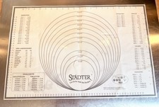 Silikonmatte Teigmatte Backmatte Teigunterlage Ausrollmatte