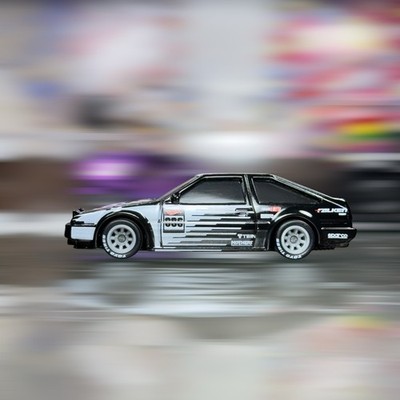 Hot Wheels Drift Toyota AE86 Sprinter Trueno Panda Falken Metal