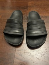 Adidas Adilette Aqua Women's Slides Sandal Black, US 6