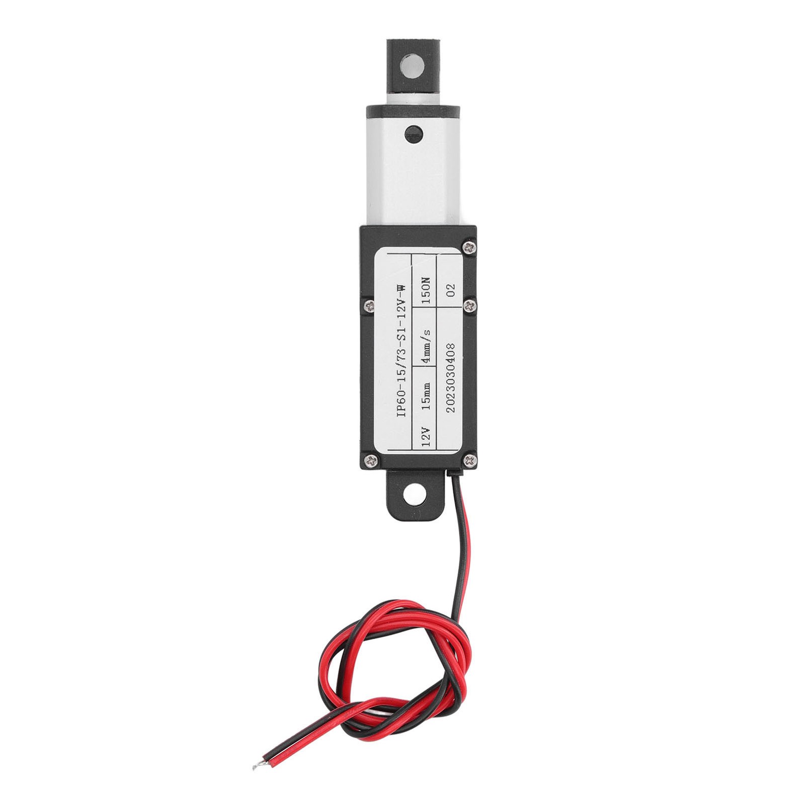 (No Bracket)BAFOVY Electric Micro Linear Actuator 150N 15mm Stroke Mini Motion☜