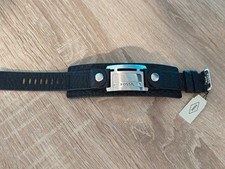 Fossil Herren Lederarmband Schwarz mit Edelstahl-Elementen JF84816040