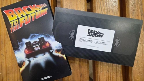 Casio CA-500WEBF-1AJR Back to the Future Collab Calculator Watch 40th Limited - Bild 3 von 5