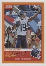 2019 Score First Down 9/10 Tajae Sharpe #78 2qw