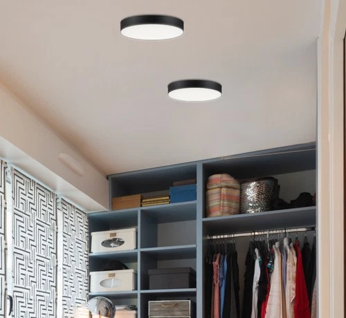 Maxim 57663WT White 9"W Integrated Led Flush Mount Ceiling Fixture - Picture 2 of 2