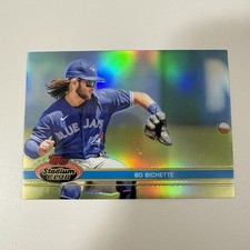2021 Topps Stadium Club Bo Bichette 1991 Design Variation!