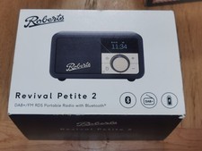 Image of Roberts Revival Petite DAB/DAB+/FM Portable Radio RDS / Bluetooth - Black