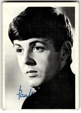 1964 Topps The Beatles #4 Paul McCartney (Indentations)