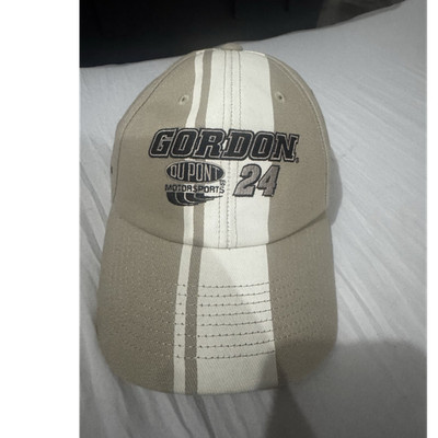 Chase Jeff Gordon #24 Hendrick Motorsports NASCAR Beige/White Cap