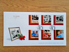 KK........GB Guernsey FDC  50 YEARS ROYAL COUPLE 1997