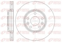 2X Bremsscheibe Remsa 61344.10 FüR Megane Renault KZ0 ScÉNic JZ0 Laguna BT0 3 Cc