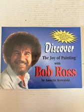Discover The Joy of Painting Bob Ross Annette Kowalski 1998 Art Instruction Bob