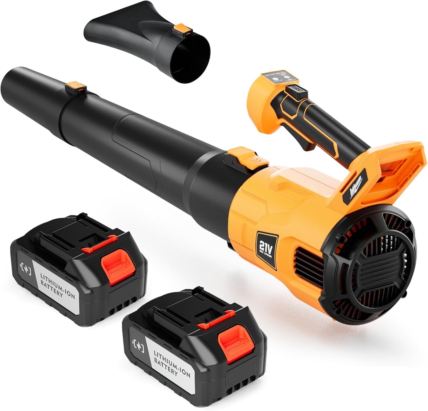 Cordless, Electric Cordless Leaf Blower With 2 * 4.0ah Lithium-ion B