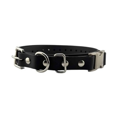 E-Collar Educator 3/4'' Quick Snap Biothane Strap Black Fits ET-300 ET-400 FT-330
