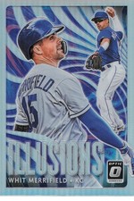 2020 Panini Donruss Optic - ILLUSIONS HOLO SILVER WHIT MERRIFIELD KANSAS CITY 