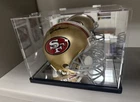 Jerry Rice Autographed 49ers Mini Helmet w/Jerry Rice Authentication Hologram