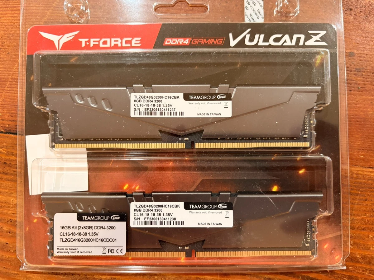 25+ Team Group DDR4 SDRAM 16 GB Total Capacity Memory (RAM) for