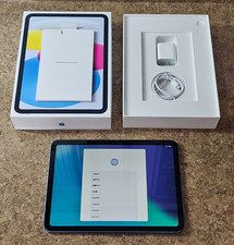 Apple iPad A16 128GB Wi-Fi  Cellular Blue 11" MD7G4LL/A Pre-owned w/ Box