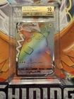 2020 Pokemon Pikachu 188/185 BGS 10 Pristine Vivid Voltage .5 Off Black Label