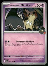 Team Rocket's Mimikyu #87 Prices | Pokemon Destined Rivals