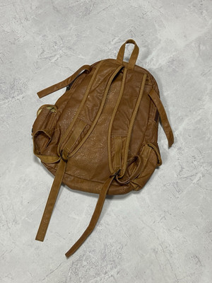 Diesel Leather Backpack Vintage Box Logo | eBay