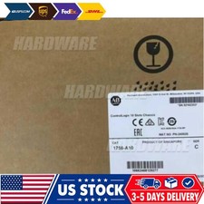 1756-A10 Chassis10 Slot 2021 New Factory Sealed Allen Bradley US Free Tax