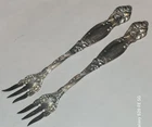 VTG INTERNATIONAL STERLING SILVER FRONTENAC OYSTER SEAFOOD COCKTAIL FORK NO MONO