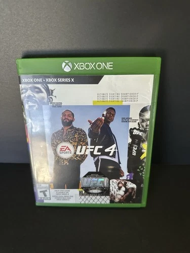 UFC 4 Xbox One Series X Tested Complete Clean Disc