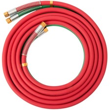 3/16" Grade T Cutting Torch Hose - Oxygen Acetylene Hose for Welding Gas - B ...