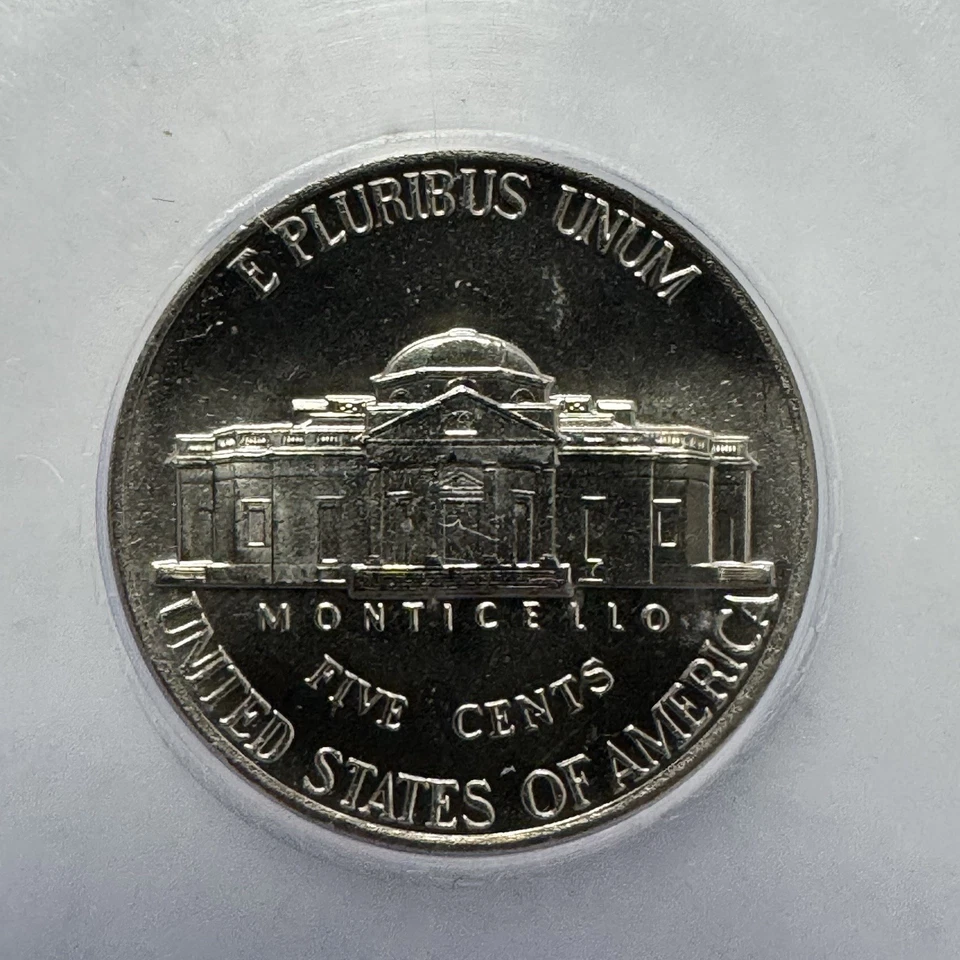 Moneda graduada 1987-D Jefferson Nickel 5C ICG MS67 Foto 4 de 4