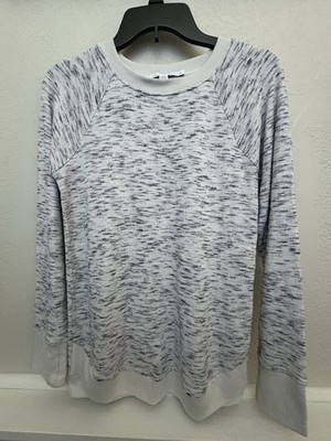 Threads 4 Thought XS Gray Marled Raglan Shirt Modal/Organic Cotton Thumbholes