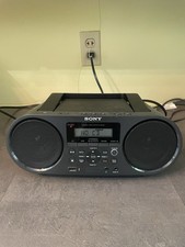 Sony ZS-RS60BT CD Boombox Bluetooth USB AM/FM Radio Audio System Tested Working