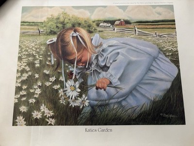 Limited Edition Print Titled ''Katie's Garden'' by artist Don Marco