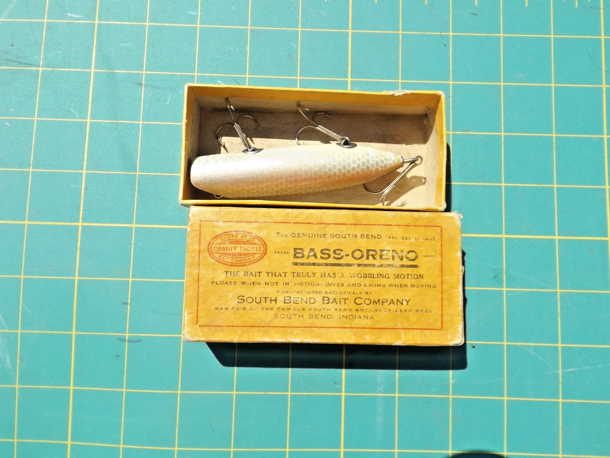 Moulinet De Pêche Vintage South Bend Cast-Oreno N°3 – Bait Casting, USA