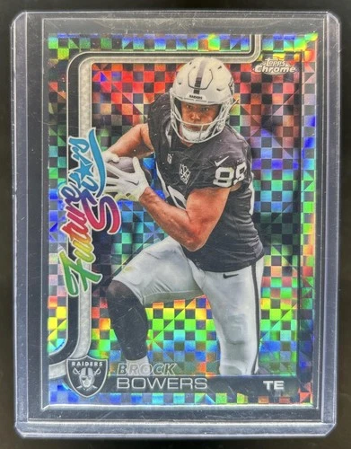 2025 Topps Chrome Brock Bowers Base (RAW)