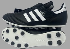 Adidas COPA MUNDIAL Soccer Leather Black White Cleats Mens Made in Germany