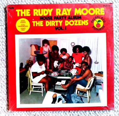 New & Sealed The Rudy Ray Moore House Party Album The Dirty Dozens Lp Rated XXXX
