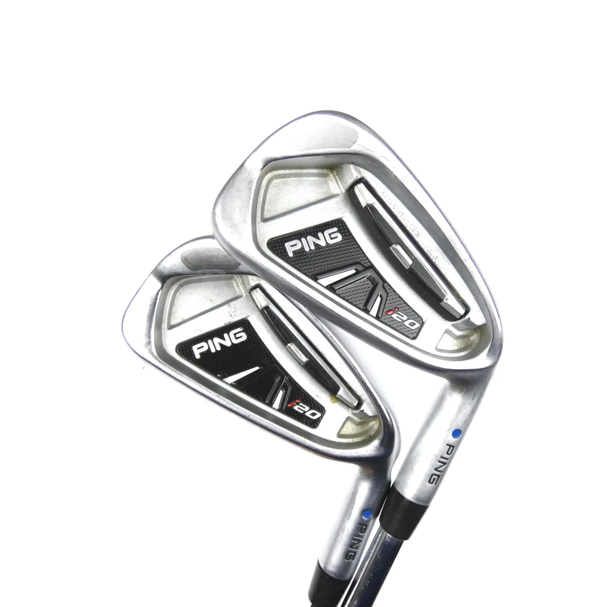Ping i20 Irons 4 PW Ping CFS Stiff Flex Blue Dot