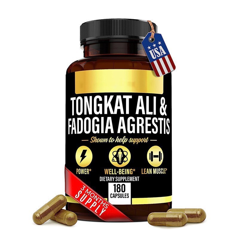 Suplemento Fadogia Agrestis 600mg y Longjack 500mg (180 Cápsulas)