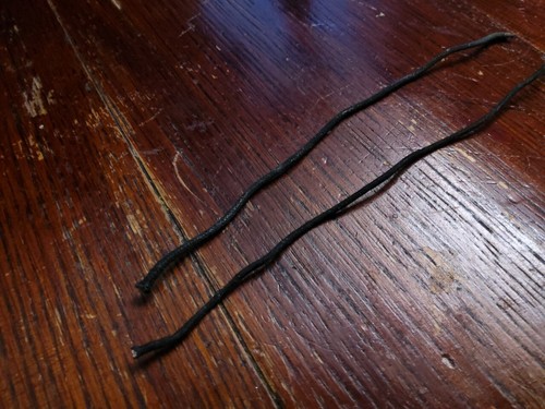 12" Vintage 1940s Cloth Covered Wire For Fender Stratocaster Tele Gibson Guitar - Picture 7 of 9