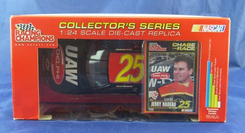 Jerry Nadeau #25 NASCAR 2002 Diecast Racing Champions Delphi UAW 1:24 NIB - Picture 2 of 4