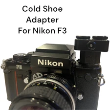 Flash Adapter Cold Shoe for Nikon F3 (replace for AS-4 style)