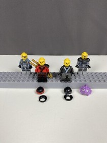 Lego Minifigure Ninjago - 4 Lot - Nya Kai Puffer Shark - 70611 - Excellent