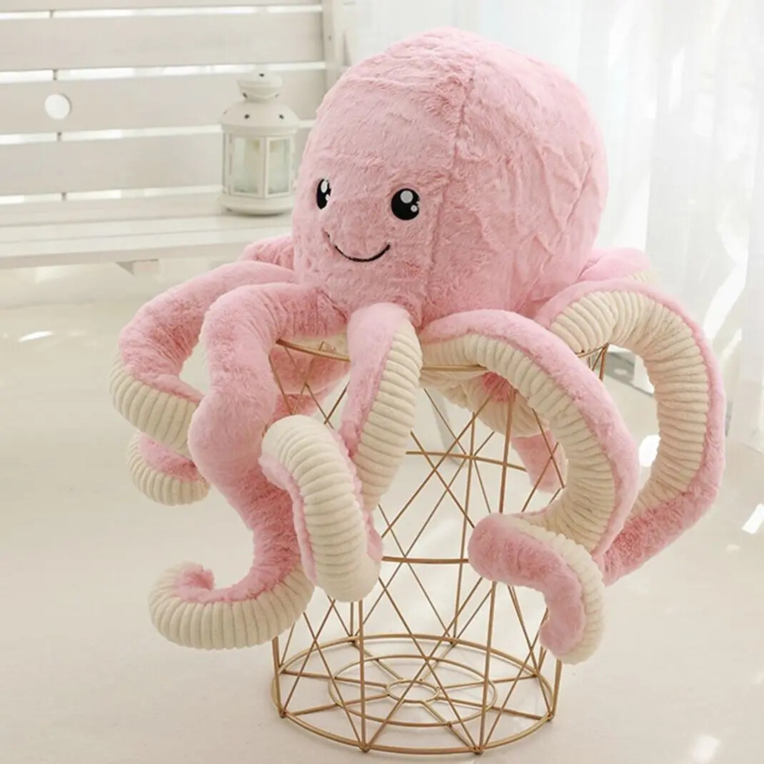 40cm Octopus Plush Toys Soft Stuffed Animal Puppet Home Decor Doll Children  Gift