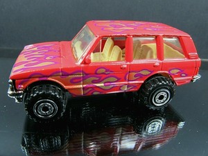 RED LAND RANGE ROVER FLAME THROWER SERIES LOOSE HOT WHEELS ...