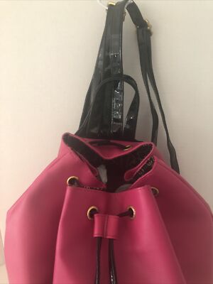 JUICY COUTURE Drawstring Bucket Backpack Color Pink | eBay display picture 3