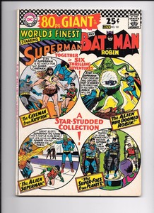 World-039-s-Finest-161-80-page-giant-October-1966-Superman-Batman